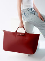 Longchamp Le pliage green Reistassen Rood-vue-porte